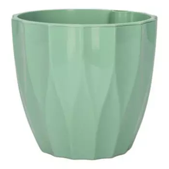Кашпо Флюте со вставкой, 1,9 л, 16 см, нефрит