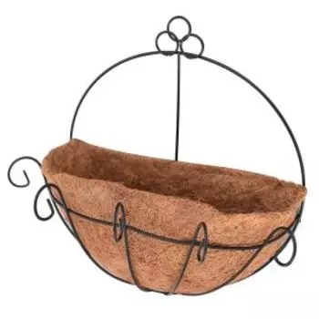 Кашпо навесное Кокос, 25х28 см
