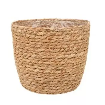 Кашпо плетеное Сафари, 4.5 л, рогоз