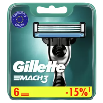 кассеты для станка Gillette Mach3
