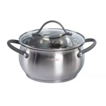 Кастрюля Attribute Steel Scandinavia, 2.5 л., нерж. сталь