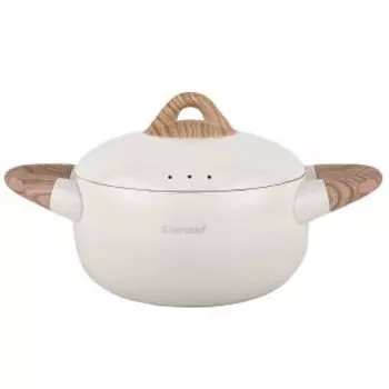 Кастрюля Esprado Bola, 3 л, алюминий, индукция, белый