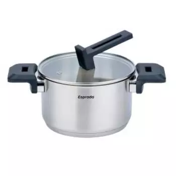 Кастрюля Esprado Plano, 2.4 л, нерж. сталь