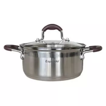 Кастрюля Esprado Toffee, 2.9 л, нерж. сталь, индукция