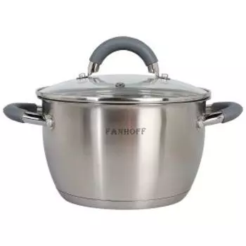 Кастрюля Fanhoff Vega, 19 см, 2.5 л, нерж. сталь
