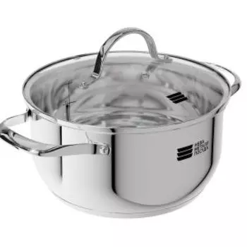 кастрюля НМП Presto 3,2л, нержавеющая сталь