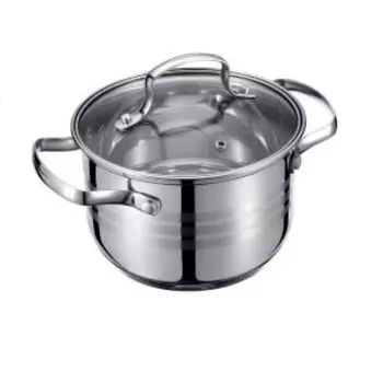 кастрюля REGENT CINTURA 2,1 л, нерж сталь, индукция