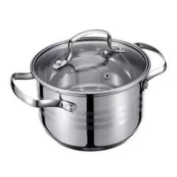 кастрюля REGENT CINTURA 4,1 л, нерж сталь, индукция