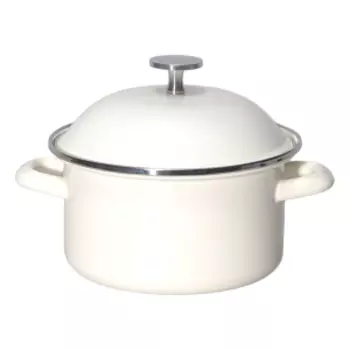 Кастрюля с крышкой Agness Charm, 1.8 л, эмаль