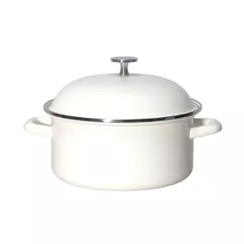 Кастрюля с крышкой Agness Charm, 2.6 л, эмаль