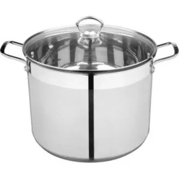 Кастрюля с крышкой Culinaria, 12.9 л, нерж. сталь