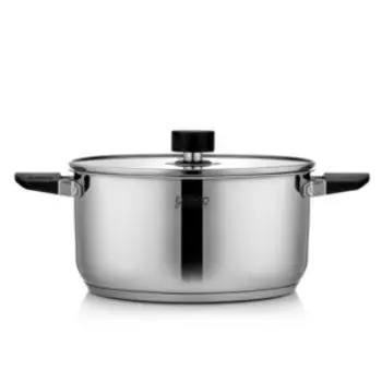 Кастрюля с крышкой Esprado El Rey, 5.4 л, 24 см, нерж. сталь