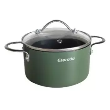 Кастрюля с крышкой Esprado Mala, 1 л, а/п покрытие, алюминий, индукция