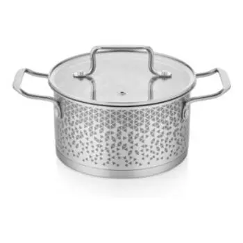 Кастрюля с крышкой Pixel, 2.5 л., нерж. сталь