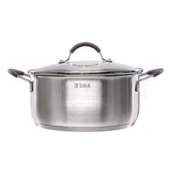 Кастрюля с крышкой TalleR Lira, 2 л, нерж. сталь