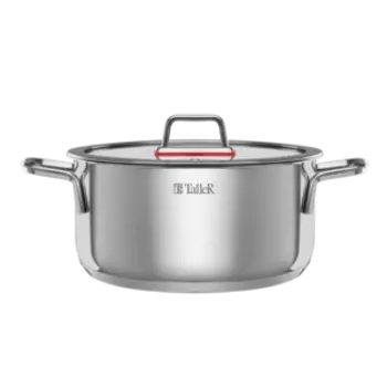 Кастрюля с крышкой TalleR Tendency, 5 л, нерж. сталь