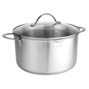 Кастрюля TalleR Авелина с крышкой, 5.3 л, нерж. сталь