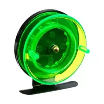 Катушка инерционная, 6.5 см, металл, пластик