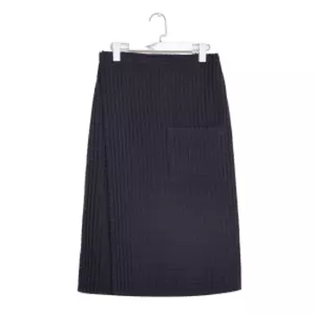 Килт вафельный Этель Boho, 75х145 см, серый, хлопок, 290г/м2