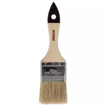 Кисть флейцевая Бибер Cтандарт, 50 мм, натуральная щетина