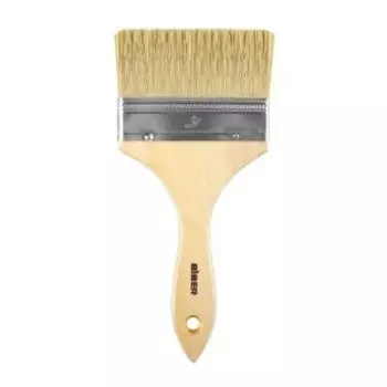 Кисть флейцевая Бибер Эко, 100 мм, натуральная щетина