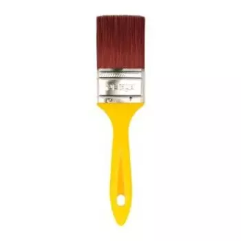 Кисть флейцевая БИБЕР Суприм Aqua, искусственная щетина, пластиковая рукоятка, 50мм