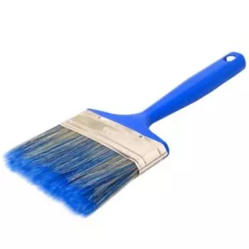 Кисть флейцевая для лаков, 10х1,4 см, В1, смешанная щетина