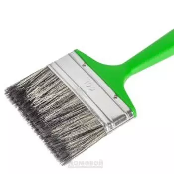 Кисть флейцевая универсальная, 10х1,4 см, С1, смешанная щетина