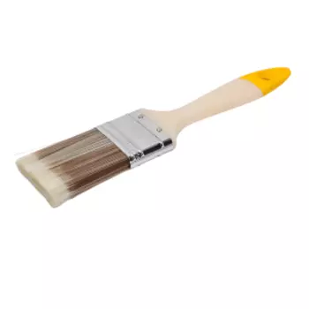 Кисть плоская Аква, искусственная щетина, 38х13 мм