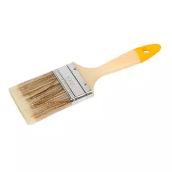 Кисть плоская Аква, искусственная щетина, 63х13 мм