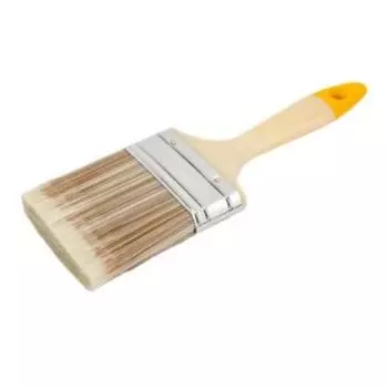 Кисть плоская Аква, искусственная щетина, 75х14 мм