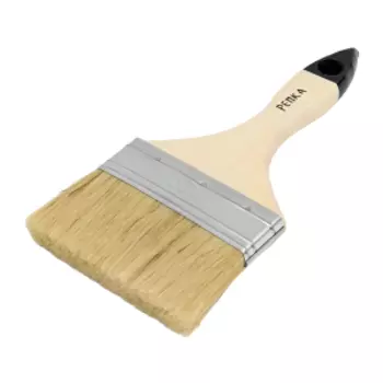 Кисть плоская Сказка, натуральная щетина, 100х15 мм