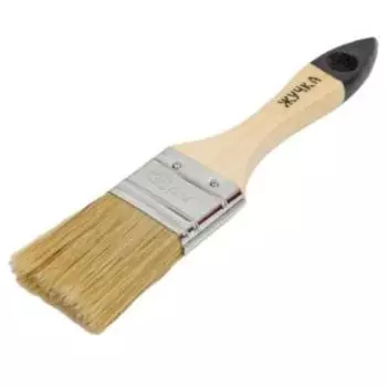 Кисть плоская Сказка, натуральная щетина, 38х13 мм