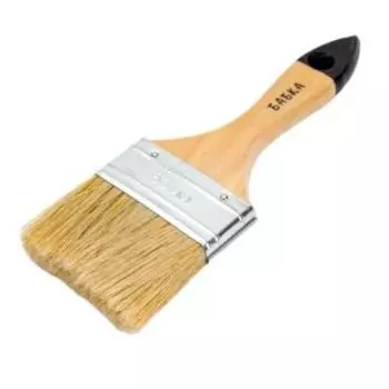 Кисть плоская Сказка, натуральная щетина, 63х13 мм
