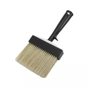 Кисть ракля Decor Black Edition, 30х70 мм, смешанная светлая щетина, пластиковая ручка