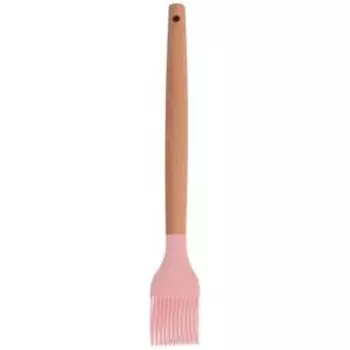 Кисточка для выпечки Бон-роз, 27 см, силикон/дерево