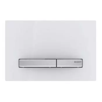 Клавиша смывная Geberit Sigma50, двойной смыв