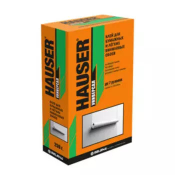 Клей для бумажных обоев HAUSER, 250 г