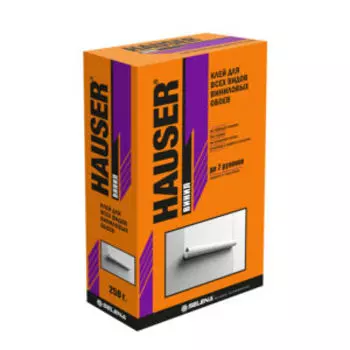 Клей для виниловых обоев HAUSER, 250 г