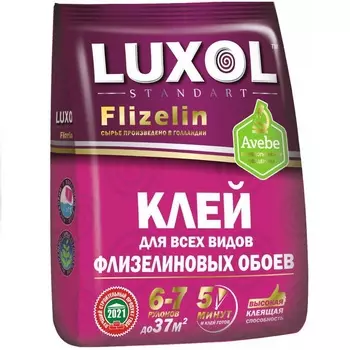 Клей обойный LUXOL Флизелин Standart, 200г