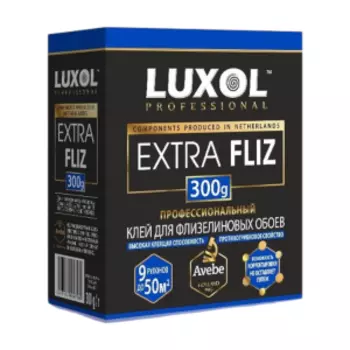 Клей обойный Luxol Professional Экстра флизелин, 300 г