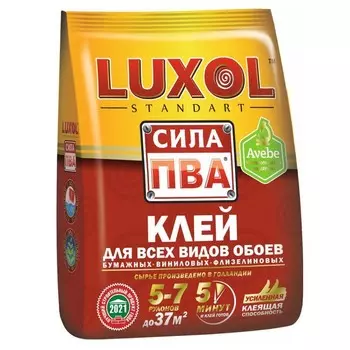 Клей обойный LUXOL Сила ПВА Standart, 200г