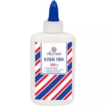 Клей ПВА Attomex морозоустойчивый, 125 г