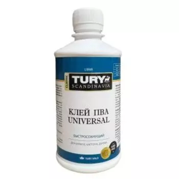 Клей ПВА Tury Универсал, 0.35 кг