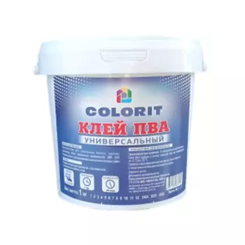 Клей ПВА универсальный Колорит, 1 кг