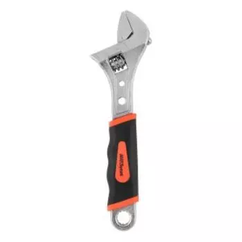 Ключ разводной AV Steel, 200 мм, двухкомпонентная рукоятка