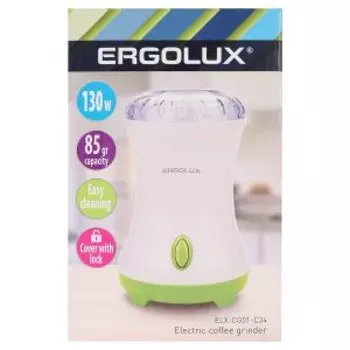 Кофемолка Ergolux ELX-CG01-C34, 130 Вт