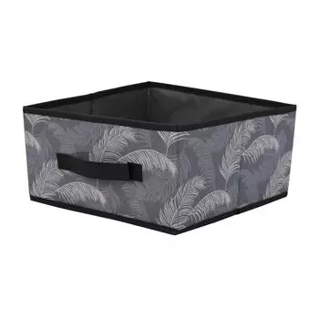 кофр д/хранения ДОМОВОЙ 30х30х15см, складной, без крышки, нетканый материал Перышко