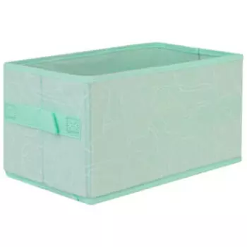 Кофр для хранения Домовой Funny Cats, 15x30x15 см, складной, без крышки, нетканый материал