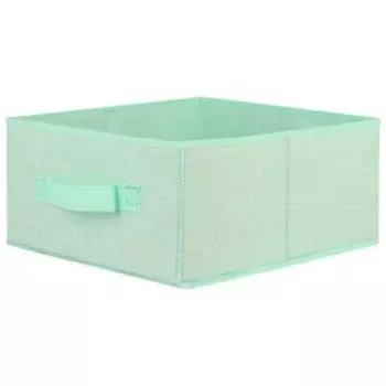 Кофр для хранения Домовой Funny Cats, 30х30х15 см, складной, без крышки, нетканый материал